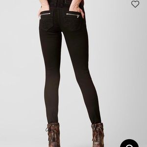 Rock Revival Black Skinny Stretch Jeans 27 Kamil